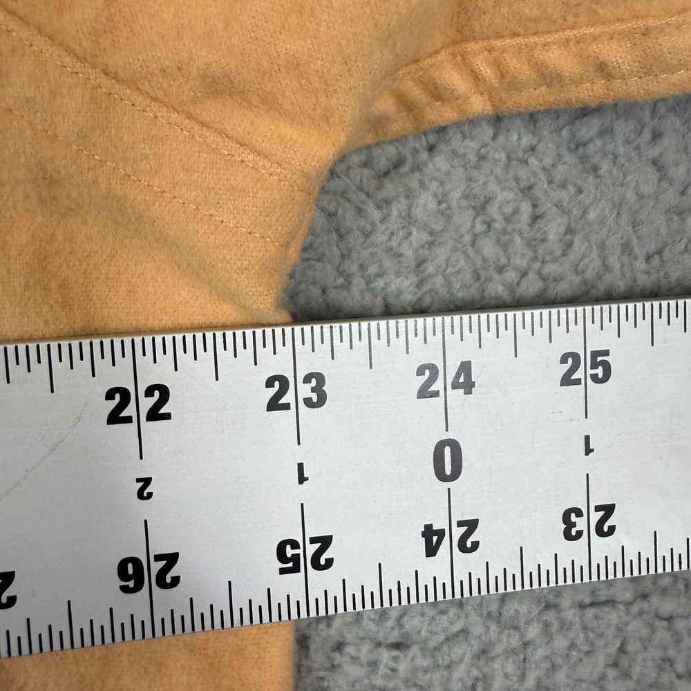Vintage L.L. Bean Chamois Cloth Shirt Mens Tan Cotton Button Front USA‎ Made - Picture 5 of 9